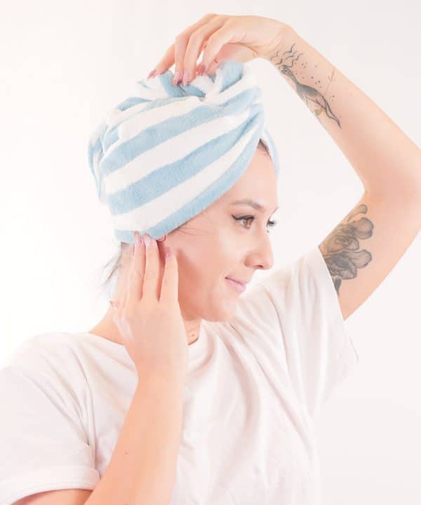 Sada 2 ručníků pro rychlé vysoušení vlasů